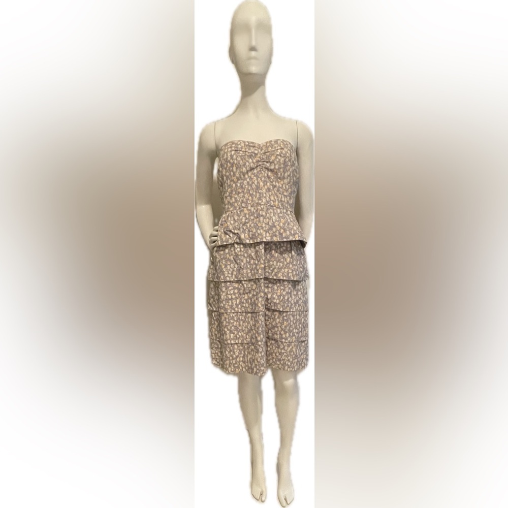J. Crew Strapless Summer dress